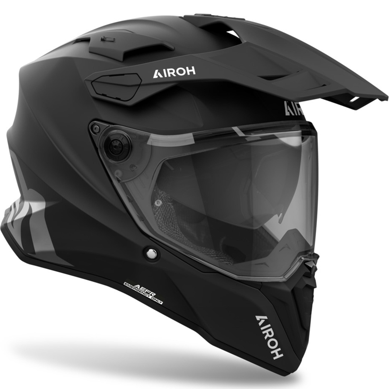 Enduro kaciga Airoh Commander 2 Boja mat crna - II. kvaliteta