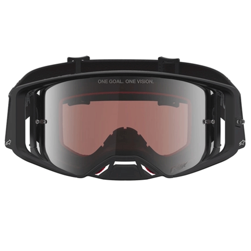 Alpinestars Supertech Vesta motokros naočale mat crno-srebrne