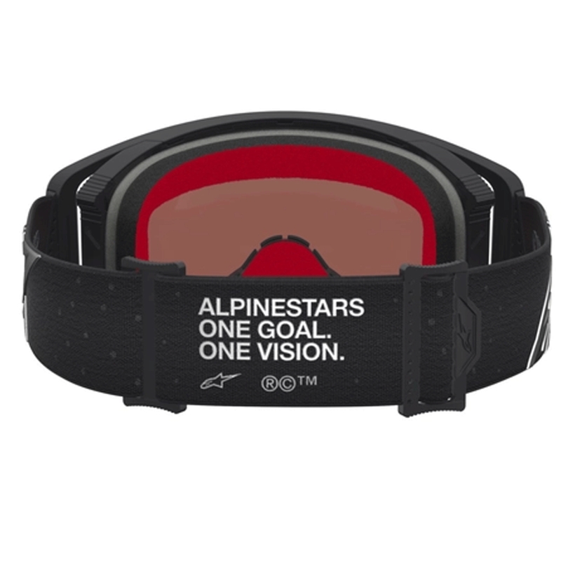 Alpinestars Supertech Vesta motokros naočale mat crno-srebrne