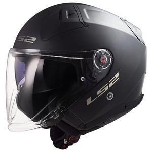 Otevřená helma na motorku LS2 OF603 Infinity II Solid černá matná - II. jakost