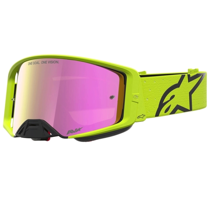 Alpinestars Supertech Vesta motokros naočale fluo-žuto-crne