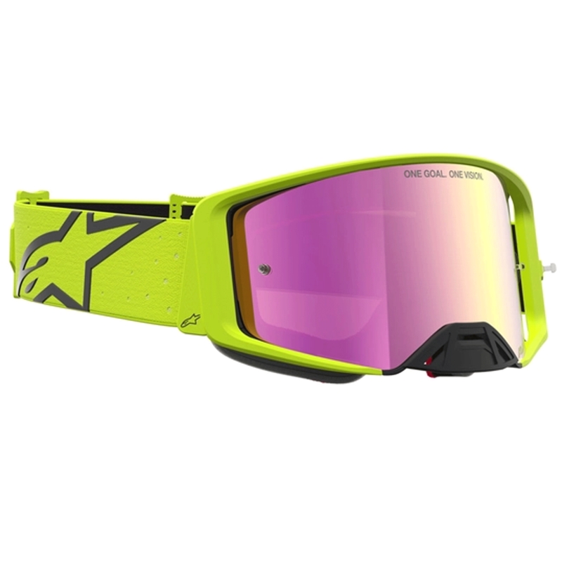 Alpinestars Supertech Vesta motokros naočale fluo-žuto-crne