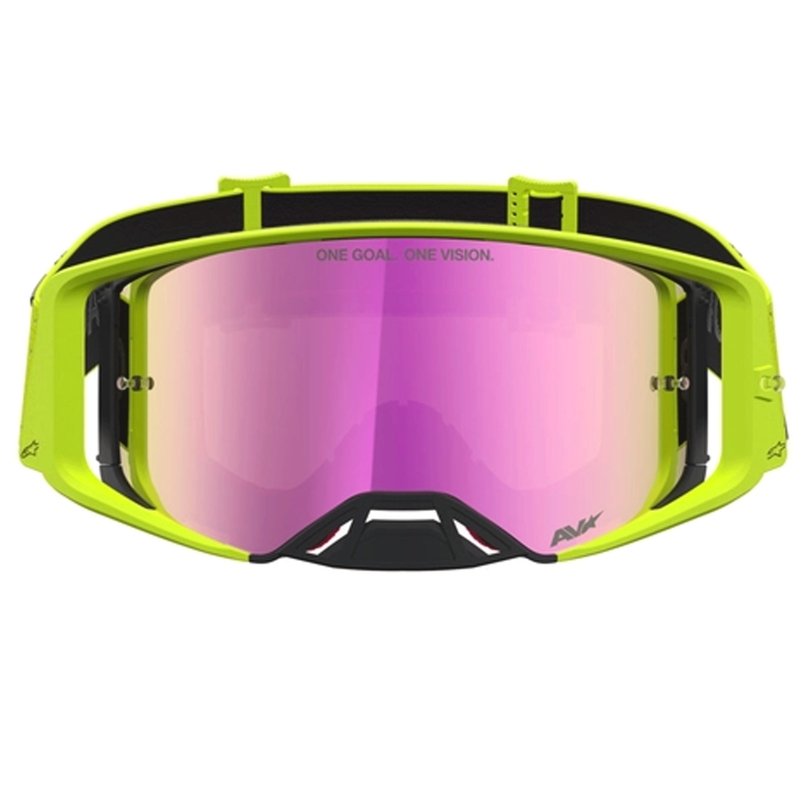 Alpinestars Supertech Vesta motokros naočale fluo-žuto-crne