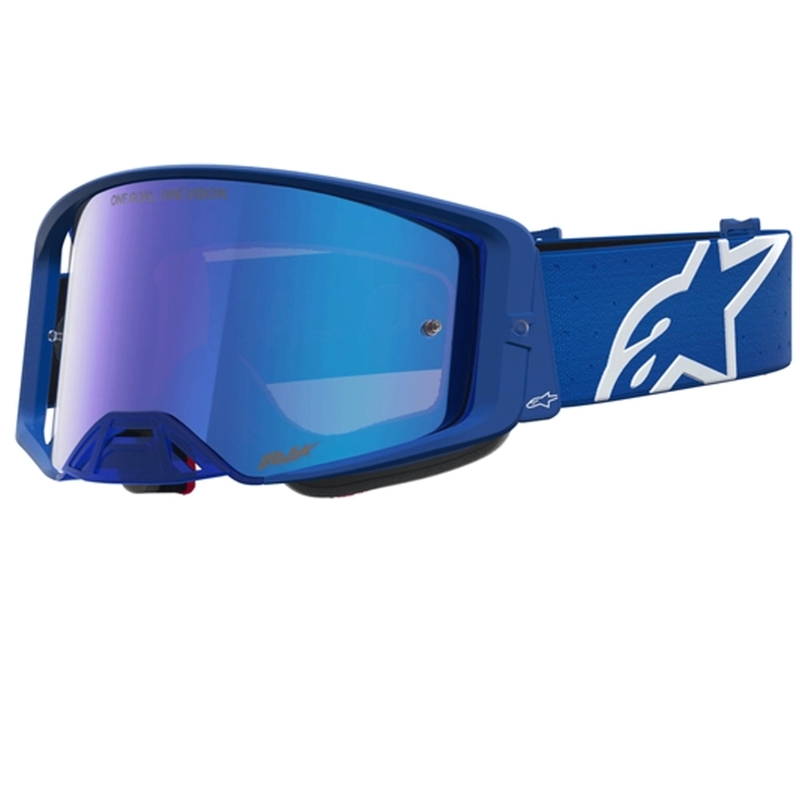 Alpinestars Supertech Vesta plavo-bijele motokros naočale