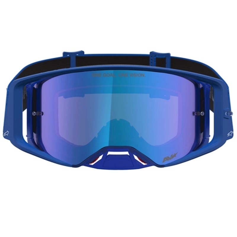 Alpinestars Supertech Vesta plavo-bijele motokros naočale