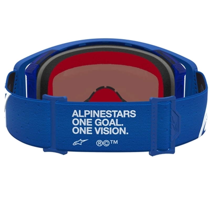 Alpinestars Supertech Vesta plavo-bijele motokros naočale