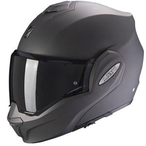 Motociklistička kaciga na preklop Scorpion EXO-TECH EVO Solid mat antracit - II. kvaliteta
