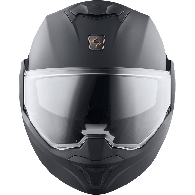 Motociklistička kaciga na preklop Scorpion EXO-TECH EVO Solid mat antracit - II. kvaliteta