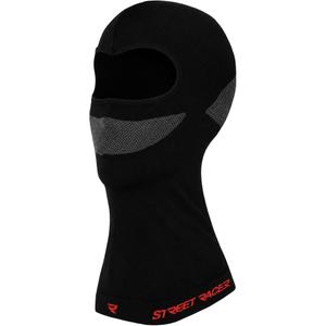 Kaciga Street Racer Basic, crna, s kapuljačom