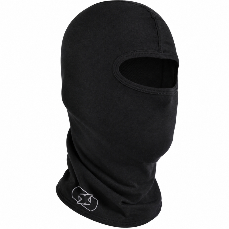 Motociklistička balaklava Oxford Balaclava Deluxe svilena crna