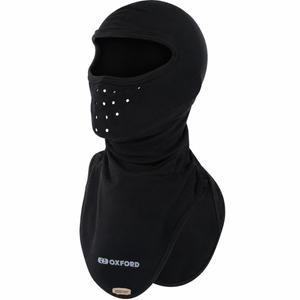 Motociklistička kapuljača Oxford Balaclava Deluxe Micro Fleece crna