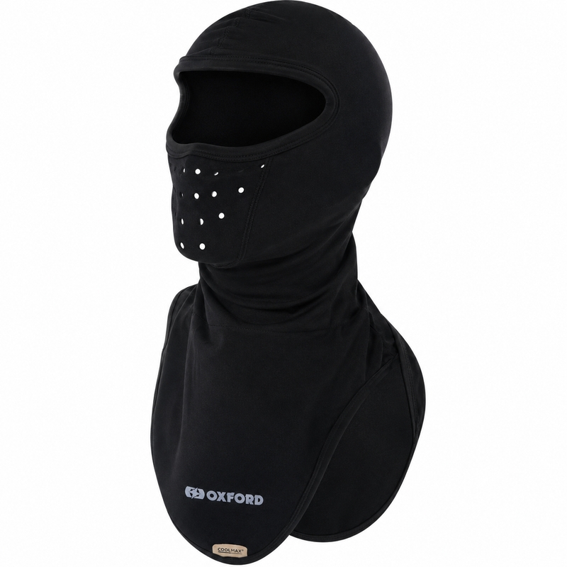 Motociklistička kapuljača Oxford Balaclava Deluxe Micro Fleece crna