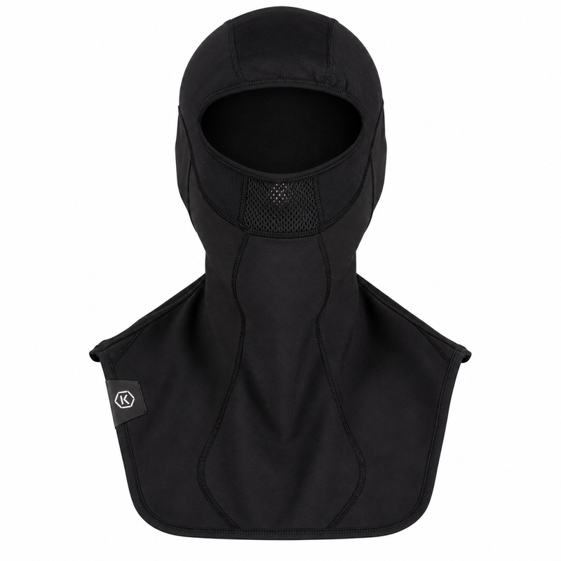Kaciga Knox Hot Hood, crna, s kapuljačom