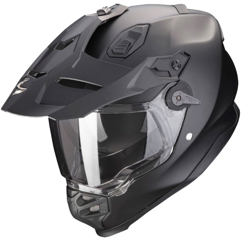 Motociklistička kaciga SCORPION ADF-9000 AIR Solid pearl black mat - II. kvaliteta