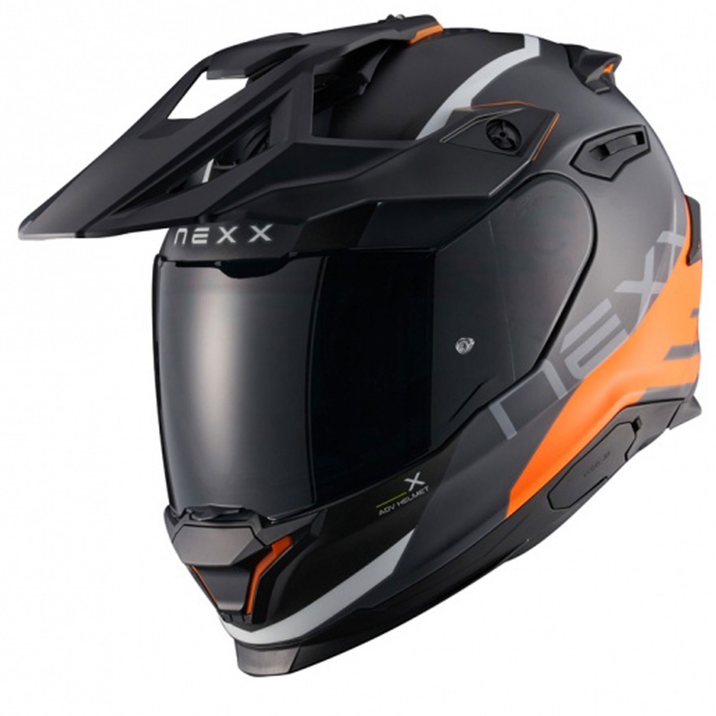 Enduro moto kaciga NEXX Y.TRAVL Quest mat narančasta - II. kvaliteta rasprodaja