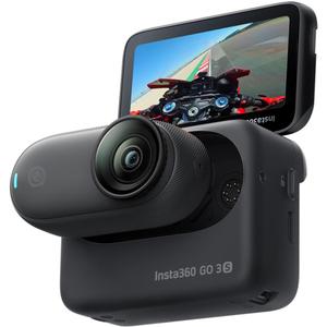 Insta360 GO 3S akcijska kamera za motocikl u kacigi, crna