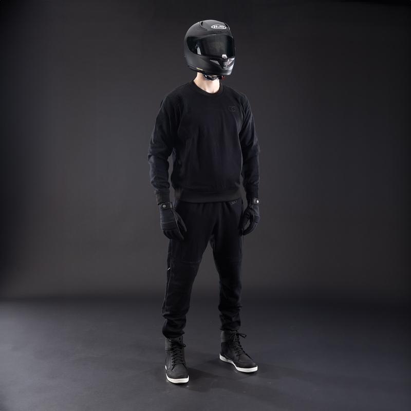 Oxford Armoulite AA majica s kapuljačom, crna