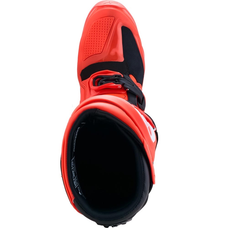 Alpinestars TECH 7 Enduro motociklističke čizme fluo crveno-crne