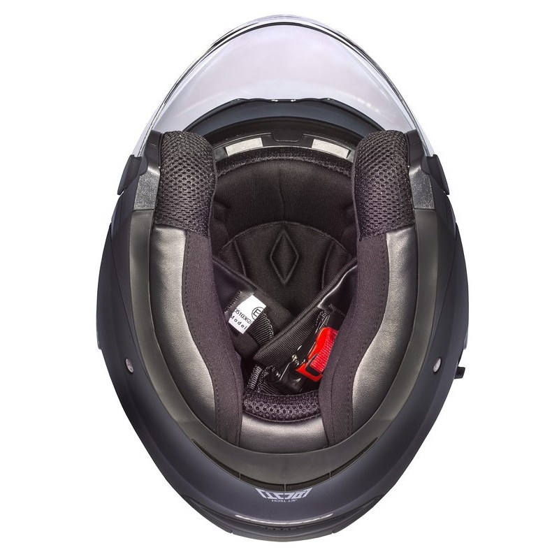 Otvorena motociklistička kaciga Cassida Jet Tech crna mat