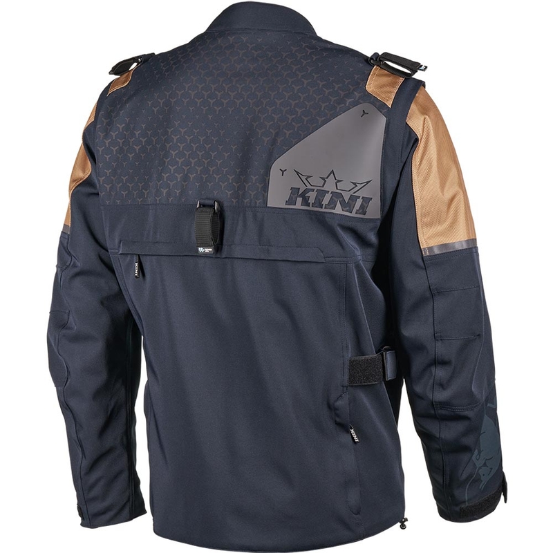 Motokros jakna KINI Red Bull EXC 2.0 antracit-bež