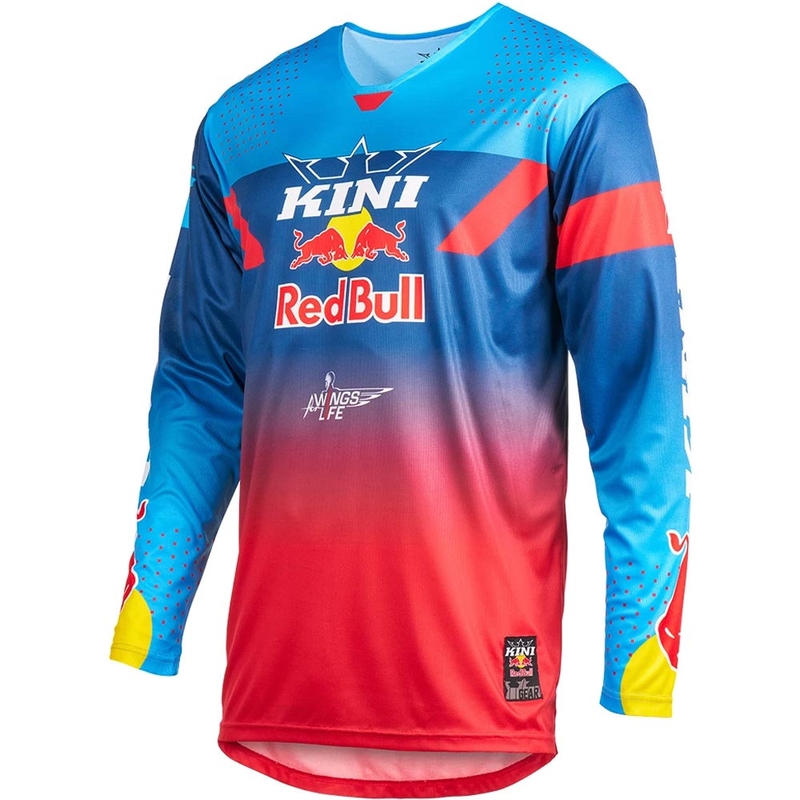 Motokros dres KINI Red Bull 2.0 MXC plavo-crveni