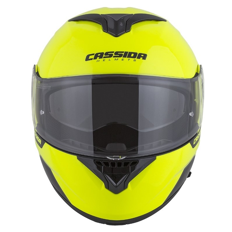 Motociklistička kaciga na preklop Cassida Compress 2.0 Refraction crno-fluo žuta