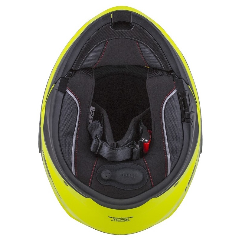 Motociklistička kaciga na preklop Cassida Compress 2.0 Refraction crno-fluo žuta