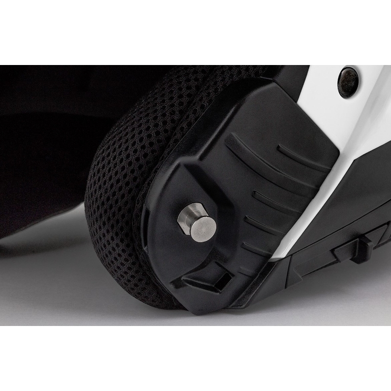 Motociklistička kaciga na preklop Cassida Compress 2.0 Refraction bijela-crna-fluo žuta