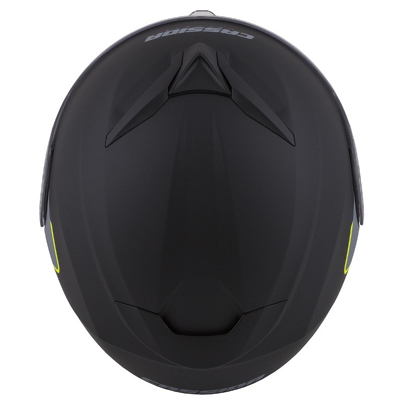 Motociklistička kaciga na preklop Cassida Compress 2.0 Refraction crna-siva-fluo žuta rasprodaja