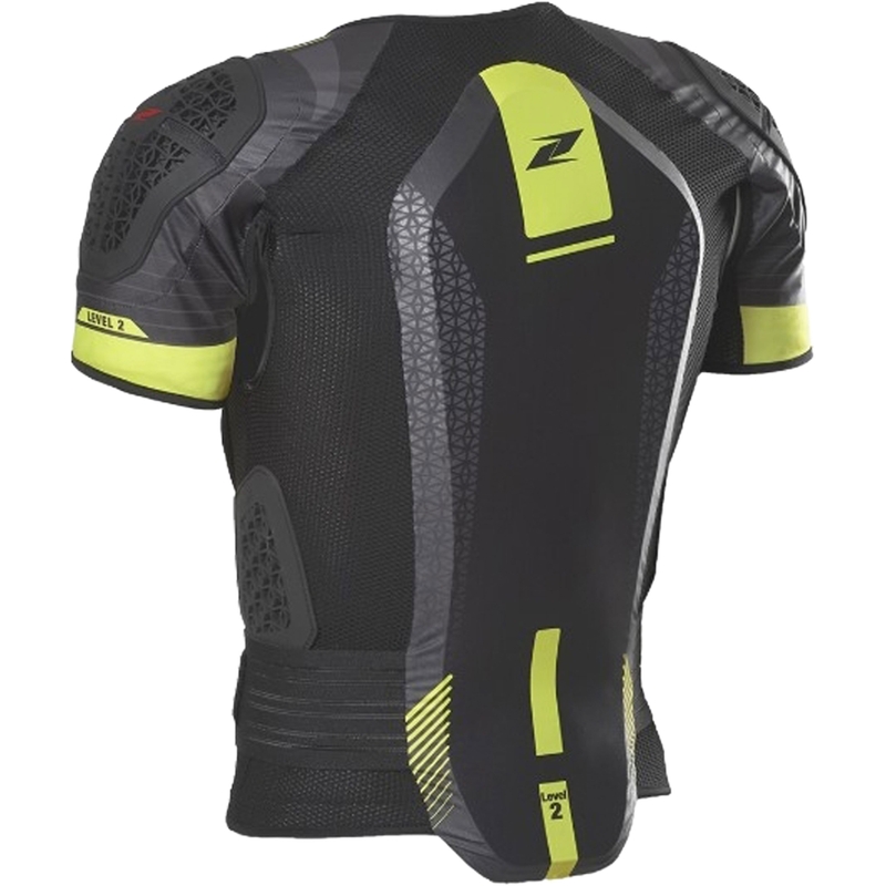 Štitnik Zandona Netcube Vest Pro X8 crno-fluo žuti 180-189 cm