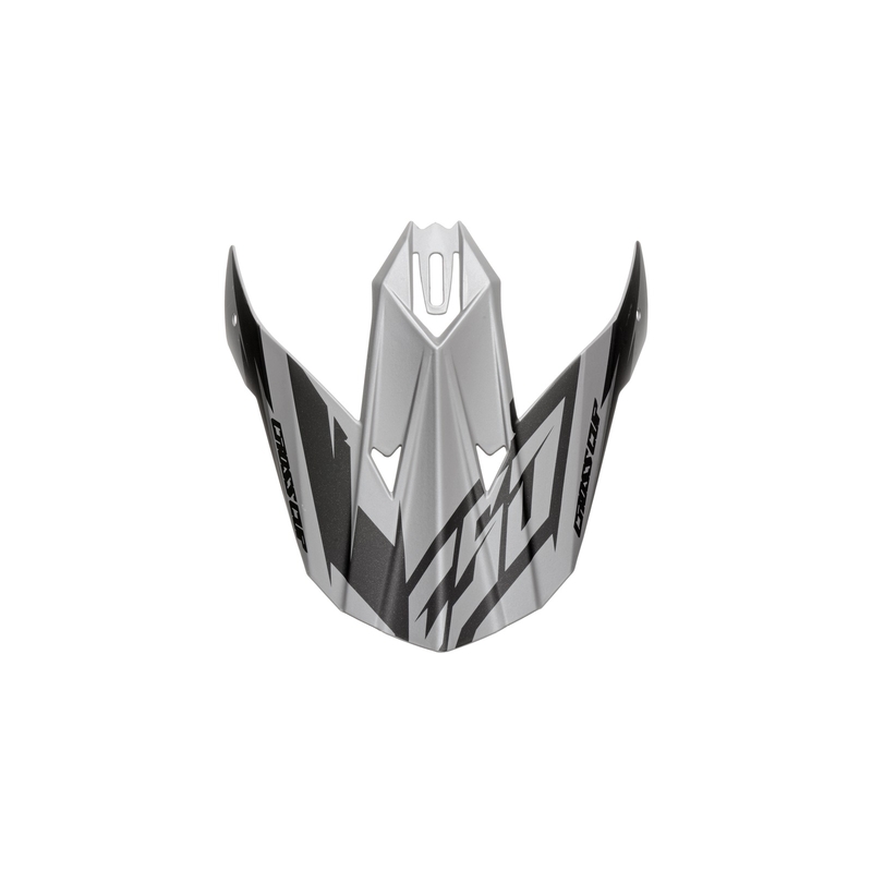 Visor for Cassida Cross Cup Two kaciga crno-siva