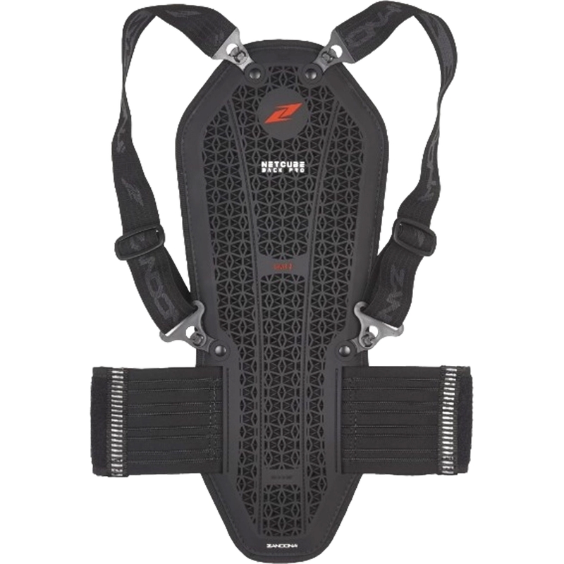 Štitnik za kralježnicu Zandona Netcube Back Pro X7 crni 168-177 cm