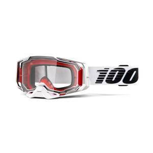 100% ARMEGA naočale za motocross Lightsaber (prozirni pleksiglas)