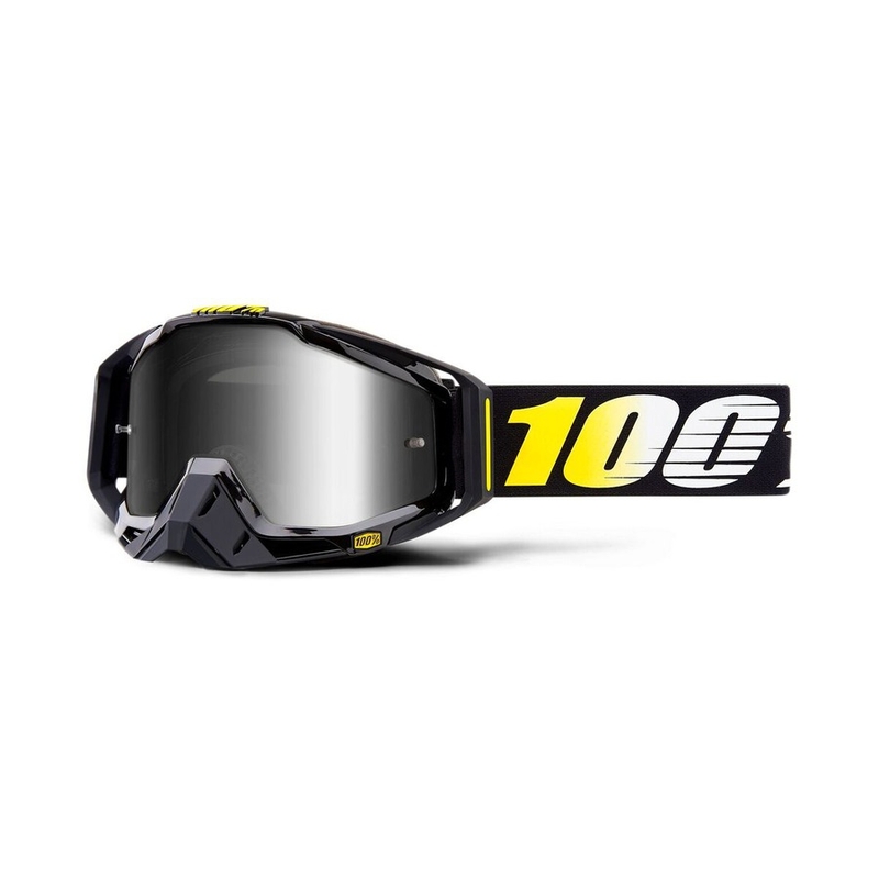 Naočale za motocross 100% RACECRAFT Cosmos 99 (pleksiglas srebrnog zrcala)
