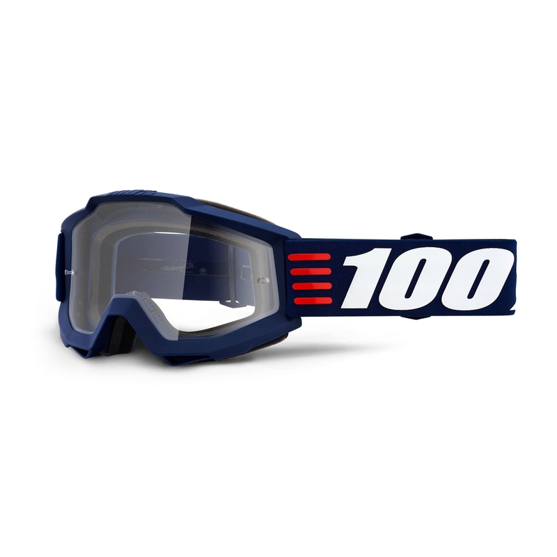 Naočale za motocross 100% Accuri ART DECO (prozirni pleksiglas)