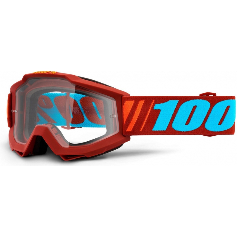 Motocross naočale 100% Accuri DAUPHINE (prozirni pleksiglas)