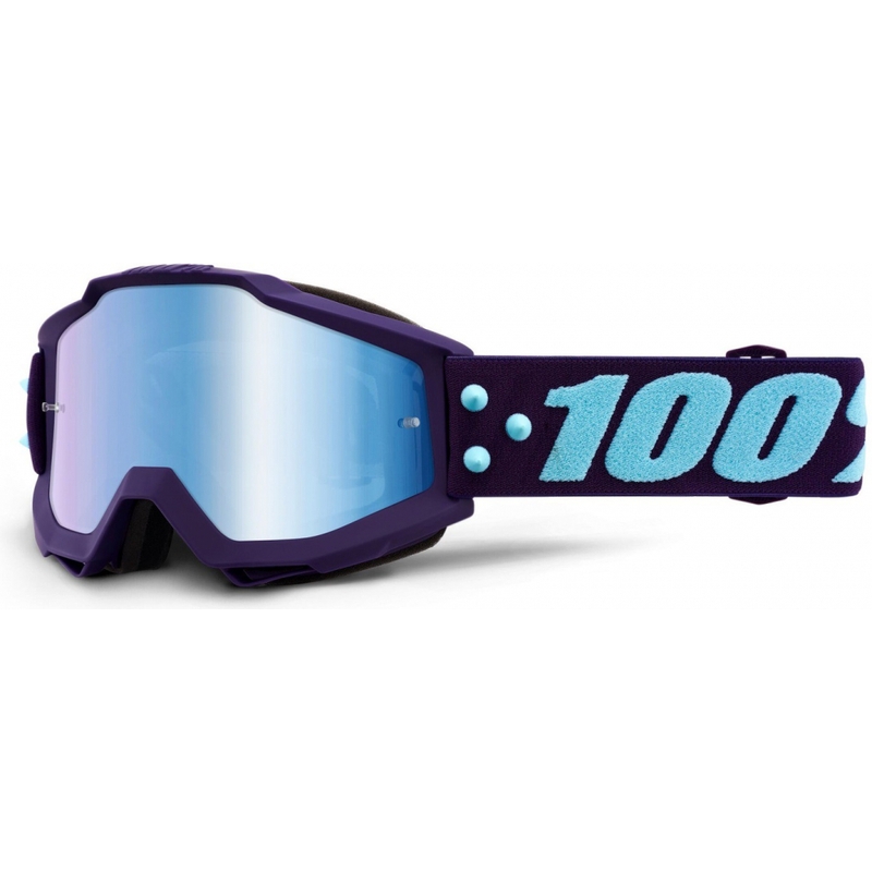 100% Accuri MANEUVER naočale za motocross (plavi zrcalni pleksiglas) rasprodaja