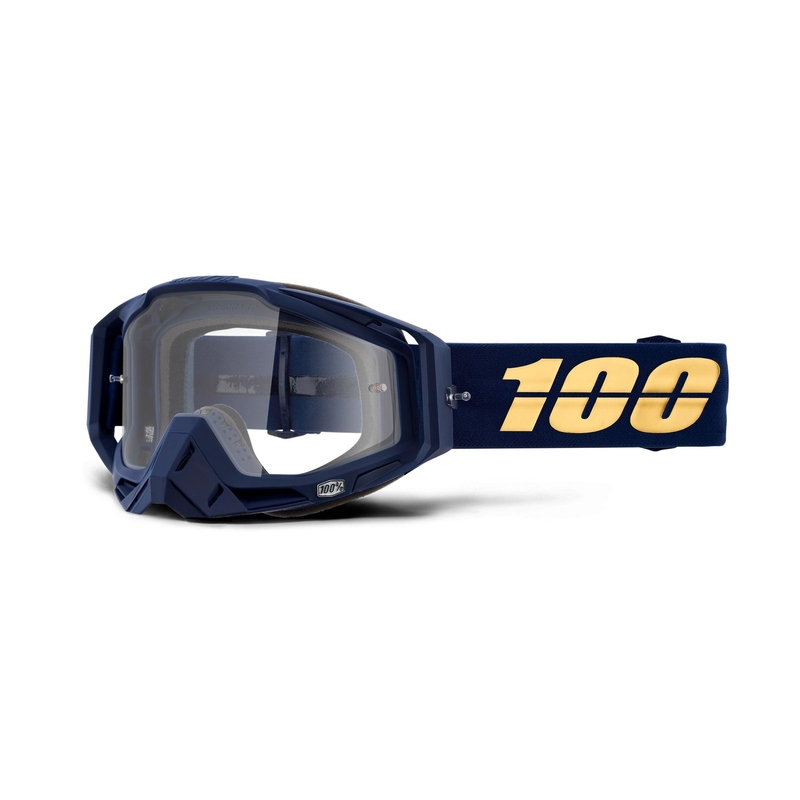 Naočale za motocross 100% Racecraft BAKKEN (prozirni pleksiglas)