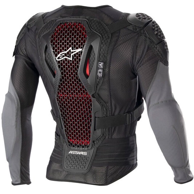 Alpinestars Bionic Plus 2 zaštita za tijelo crno-sivo-crvena