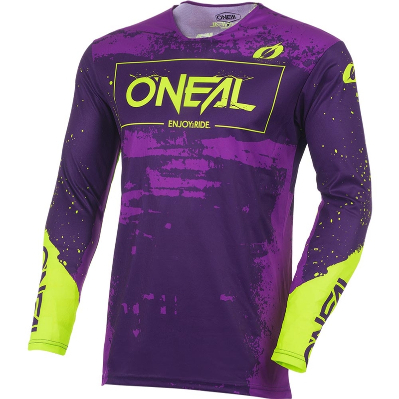 O'Neal Mayhem Paint Motokros dres ljubičasto-neonsko žuti