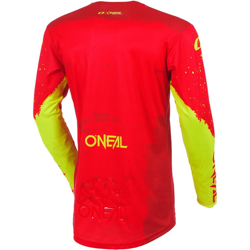 O'Neal Mayhem Paint crveno-neonski žuti motokros dres