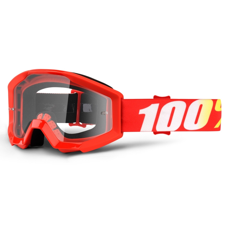 Dječje naočale za motocross 100% Strata Furnace (prozirni pleksiglas)