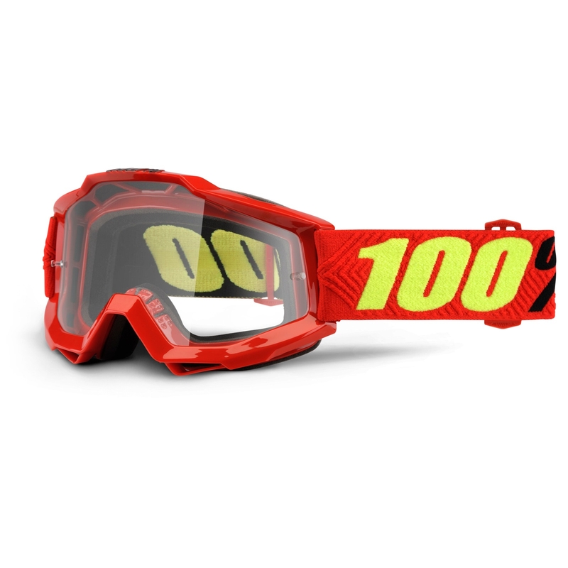 Naočale za motocross 100% Accuri OTG Saarinen (prozirni pleksiglas)