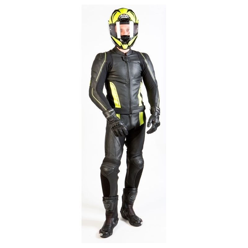 Motociklistička jakna Ozone Volt crno-fluo žuta