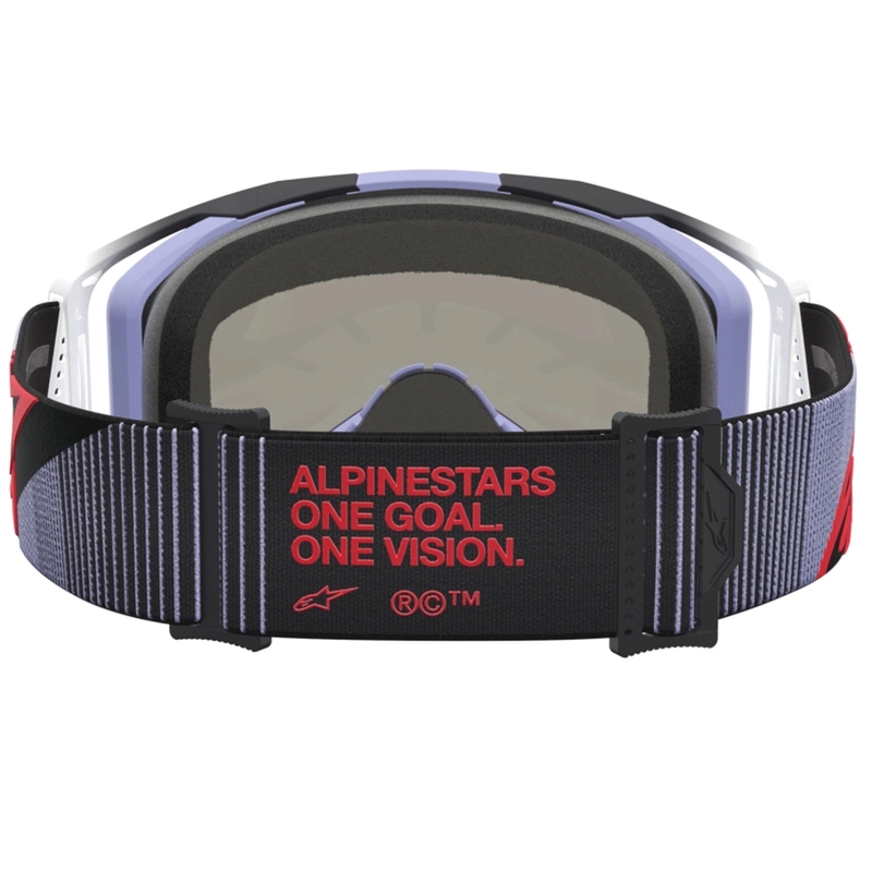 Alpinestars Vision 8 Maven motokros naočale lavanda-crne