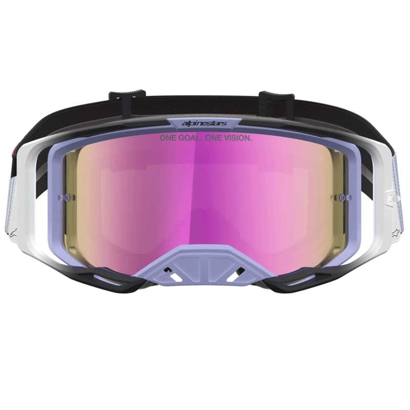 Alpinestars Vision 8 Maven motokros naočale lavanda-crne