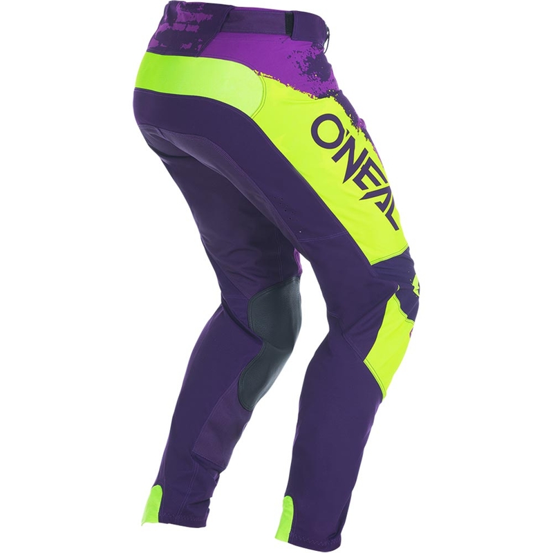 O'Neal Mayhem Paint motokros hlače ljubičasto-fluo žute