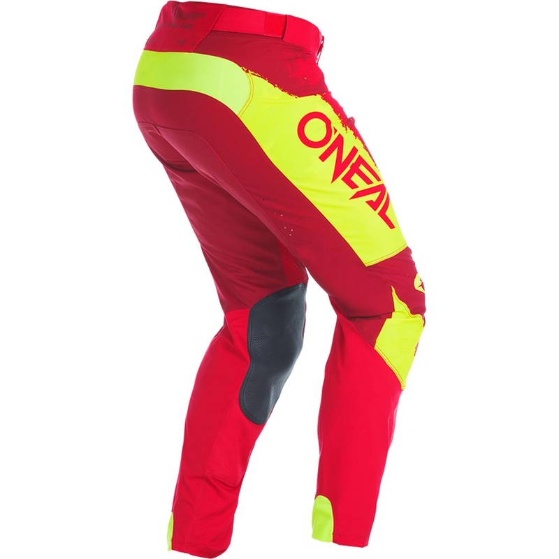 O'Neal Mayhem Paint crveno-neonsko žute motokros hlače