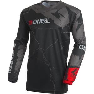O'Neal Element Acid motokros dres crno-sivi