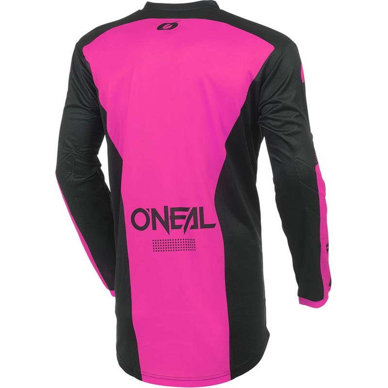 Ženski motokros dres O'Neal Element Racewear crno-roza